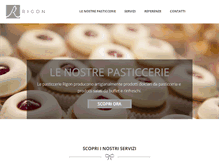 Tablet Screenshot of pasticceriarigon.com